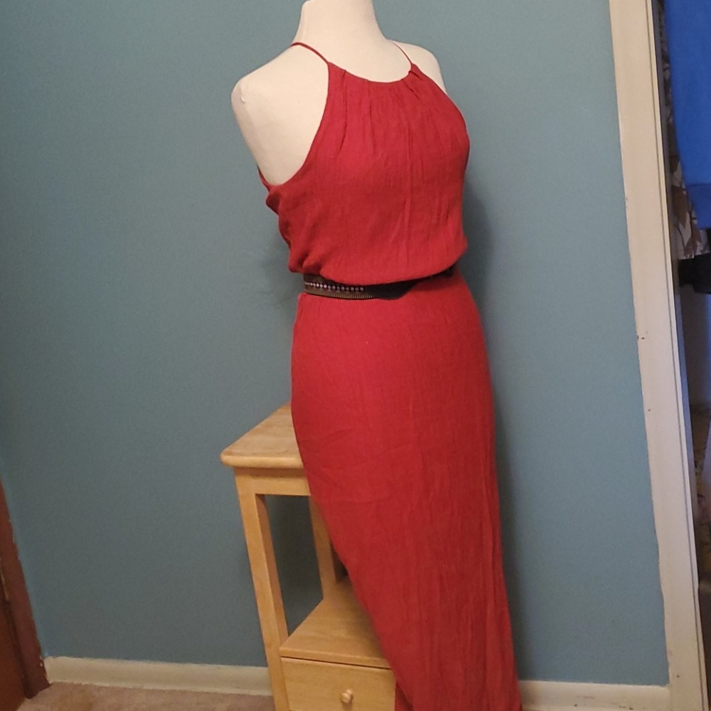 Red Maxi Dress